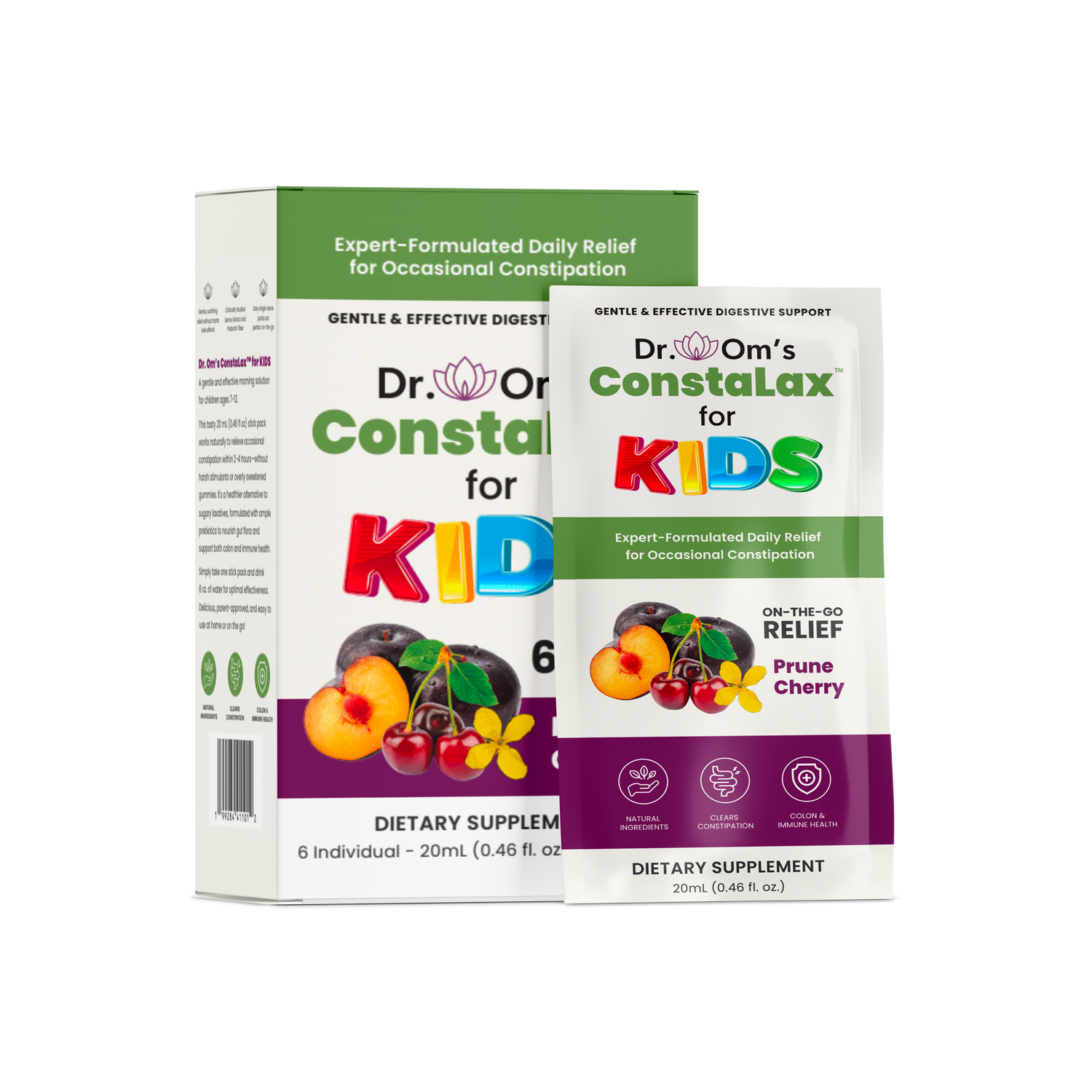 ConstaLax Kids – Gentle Relief for Ages 7–12